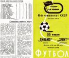«Зенит» Ленинград - «Динамо» Киев - 1:0, Фото
