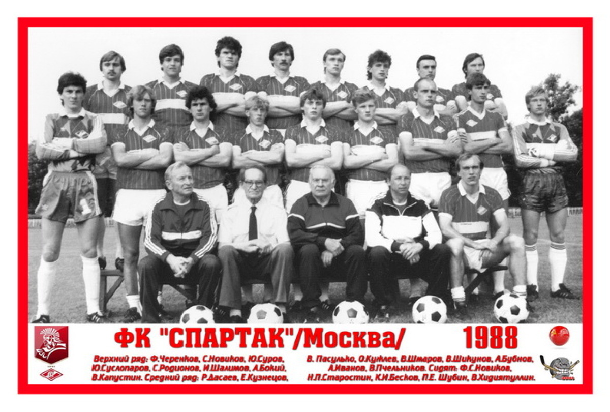 Спартак москва 1987