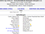 «Црвена Звезда» Белград - «Аустрия» Зальцбург - 1:0, Фото